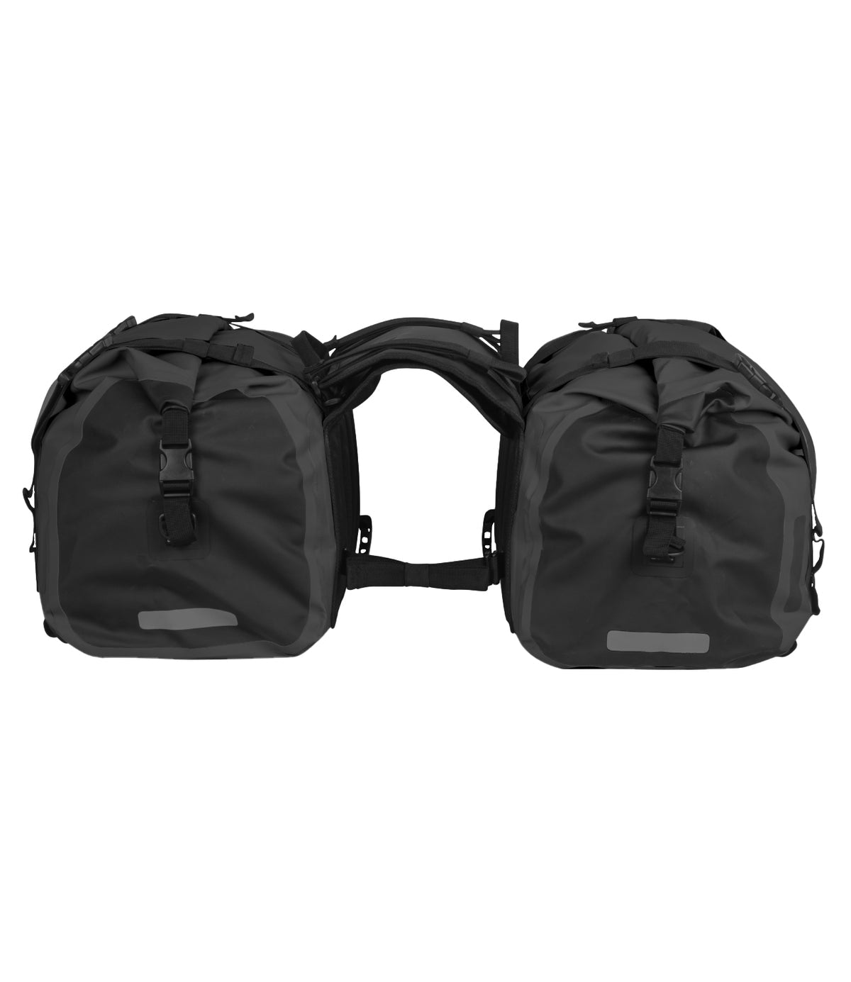 Rynox Expedition Stormproof Motorcycle Saddle Bag Dark Grey Color - 64L Cargo Luggage Capacity, Best Saddle Bag in india for Bike Riders for Long touring, Adveture tours, road trips