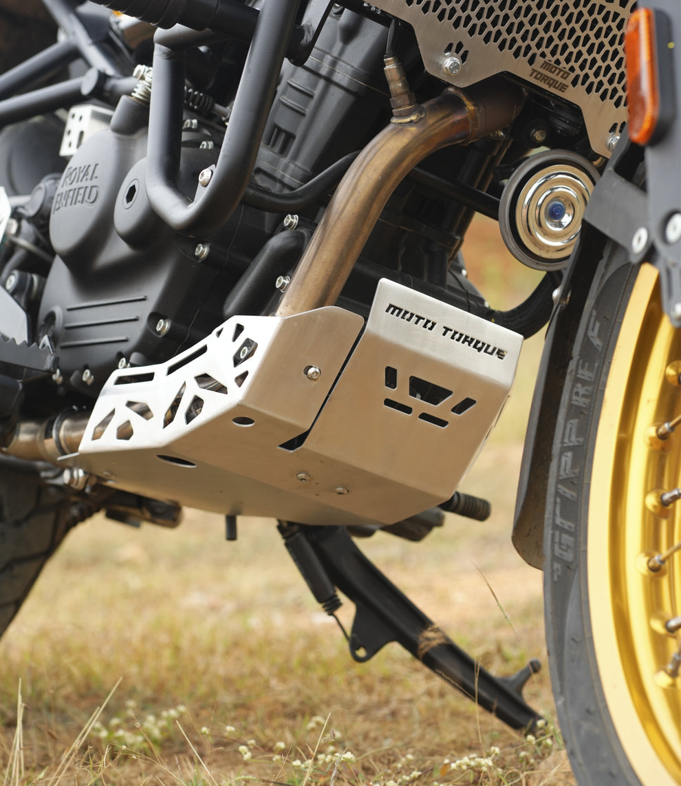 Moto Torque Engine Guard For Royal Enfield Himalayan 450 - Aluminium