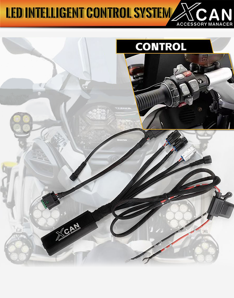 Motorfans BMW X-CAN LED Light Control System for BMW GS/GSA Models