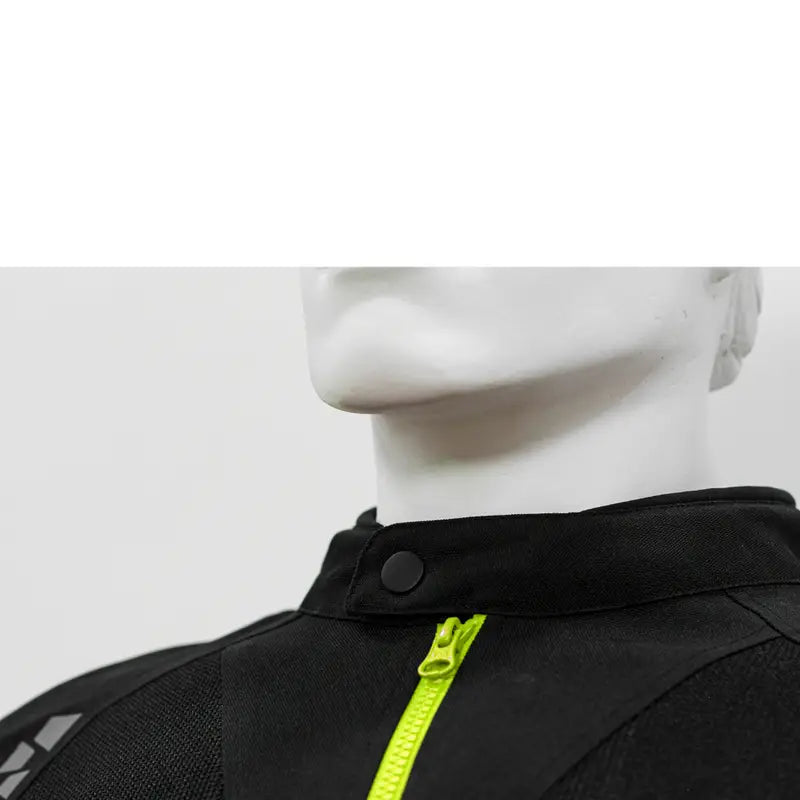 Raida Bolt Motorcycle Jacket in Back Hi Viz Yellow Color – Ce Level 2 Armored, Lightweight All-Terrain Riding Jacket, Best Riding Jacket for Bike Riders in India, Best Bike Jacket for Long Touring, Road Trips, Long Bike Rides with full safety protection