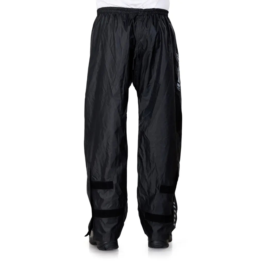 Raida Drymax 15K Rainpants in Black Color – Waterproof Riding Rain Pant With 15,000Mm Protection, Best Rain Pants for Bike Riders, Long Touring, Road Trips, Bike Trips, Best Waterproof Pants in India for monsoon