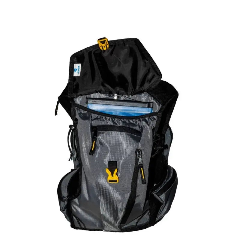 Raida Ultra Hydration Backpack in Grey Color – 5L Cargo Luggage With 2L Bladder & Insulated Tube, Best Hydration Backpack in India, Best water bag for Bike Riders, Hydration Bag for Riders for Long Touring, Road Trips, Bike Riding