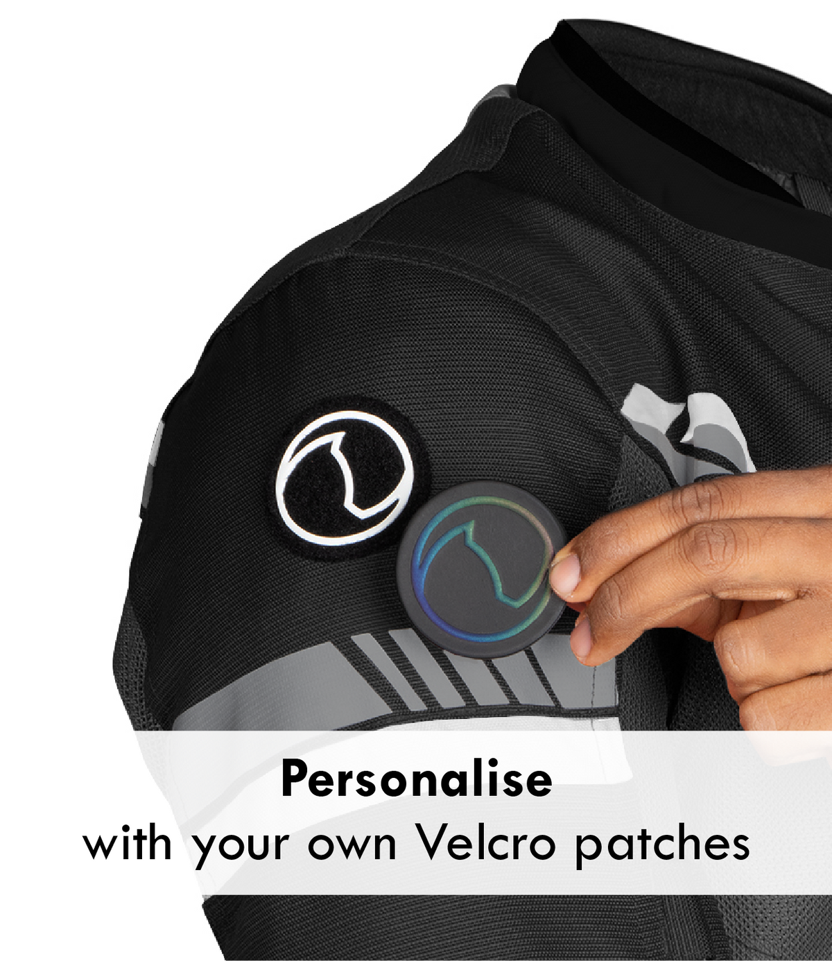 Rynox Air GT 4 Mesh Jacket in Black White Color - CE Level 2 Certified Class A Sporty Riding Jacket for Commutes and Adventures, Best Riding Jacket under 8k, Best Mesh Jacket in india safe for indian roads and best for road trips, Rynox Riding Jacket for men for Indian Bikes and all motorcyles in India