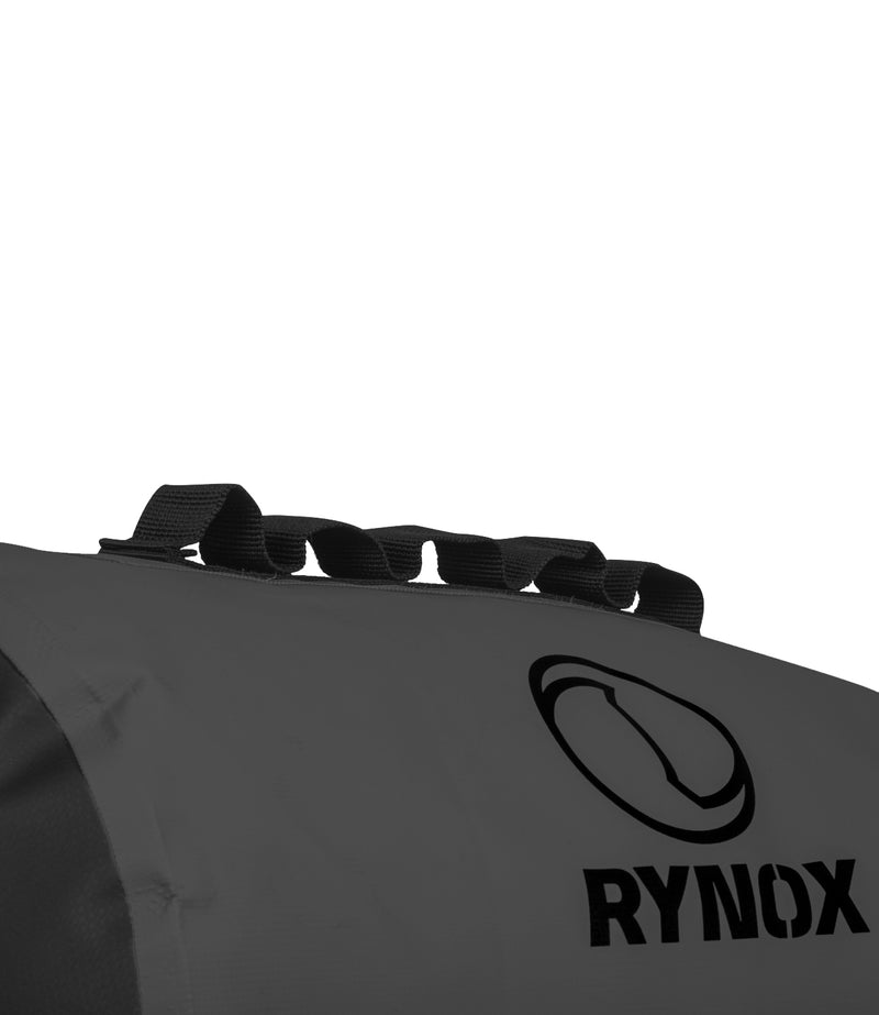 Rynox Expedition Dry 2 Utility Bag Dark Grey - 15L Stormproof Motorcycle Luggage System, Best Dry Bag for Bike Riders in India for long touring, road trips. Affordable Trip Bag for Bike Motorcycle Adventure tours