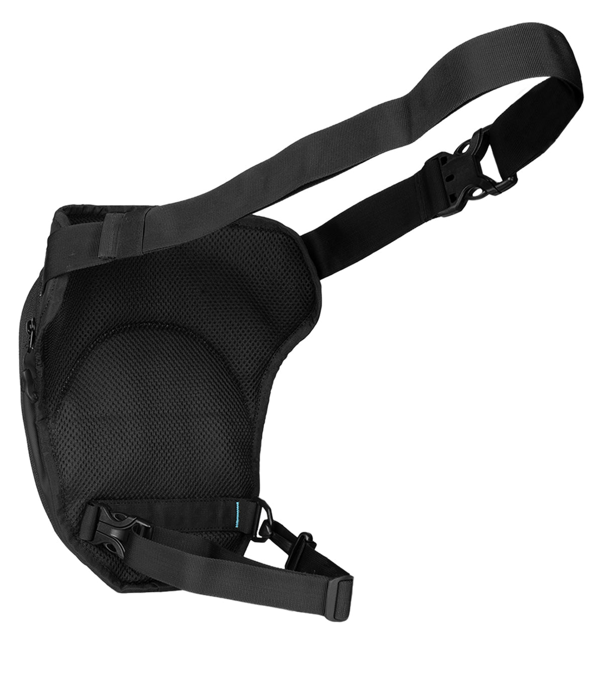 Rynox Pod Thigh Bag 5L Black - Durable & Versatile Riding Luggage Utility Bags, Best Thigh Bag in India for Bike Riders for long touring and road trips, Specially designed for Indian Bikes