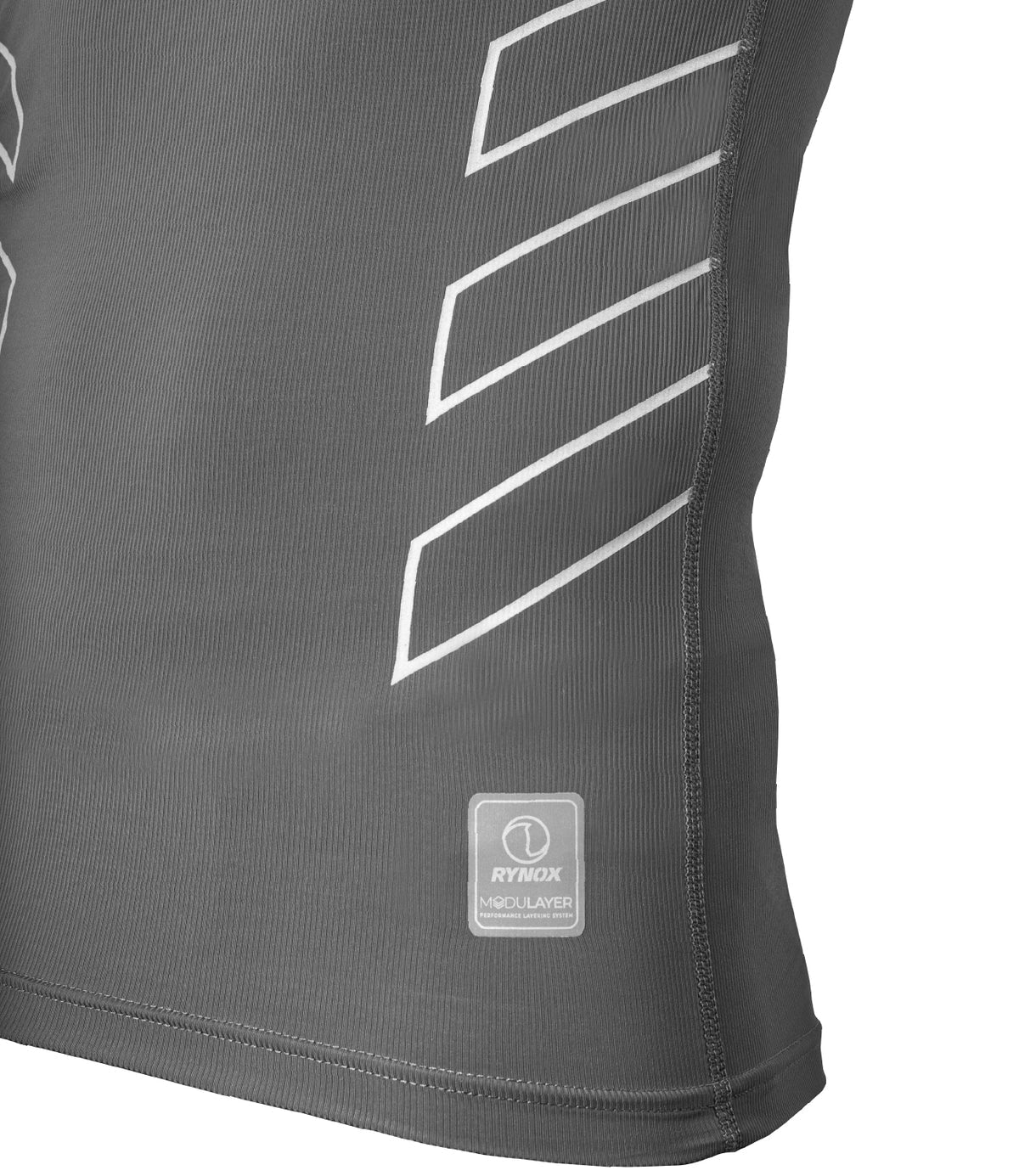 Rynox Vapour Pro Performance Layer Grey color - Upper BaseLayer, Inner Base layer for bike riders, Best Inner wear performance layer in India for Indian Men Riders for road trips and long touring
