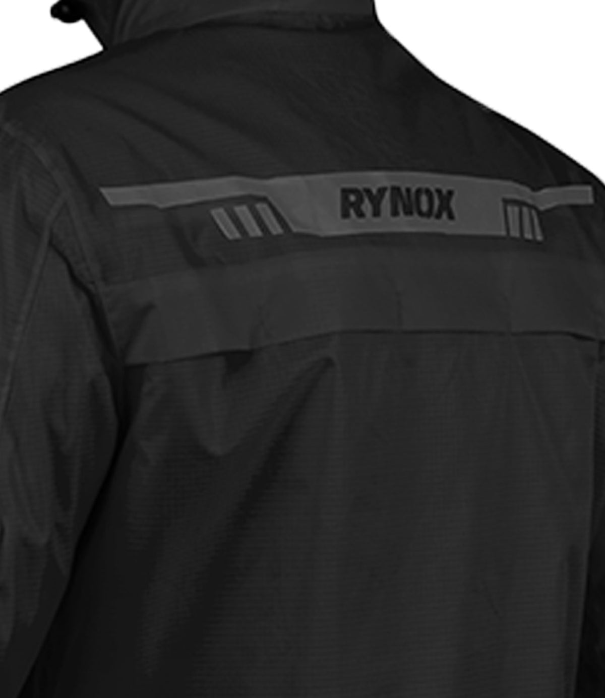 RYNOX H2Go Pro 3 Rain Jacket in Black Color - Premium Waterproof Riding Gear in India for Motorcycle Bike Riders specially designed for long touring or road trips on Indian Bikes to protect against heavy monsoon rains
