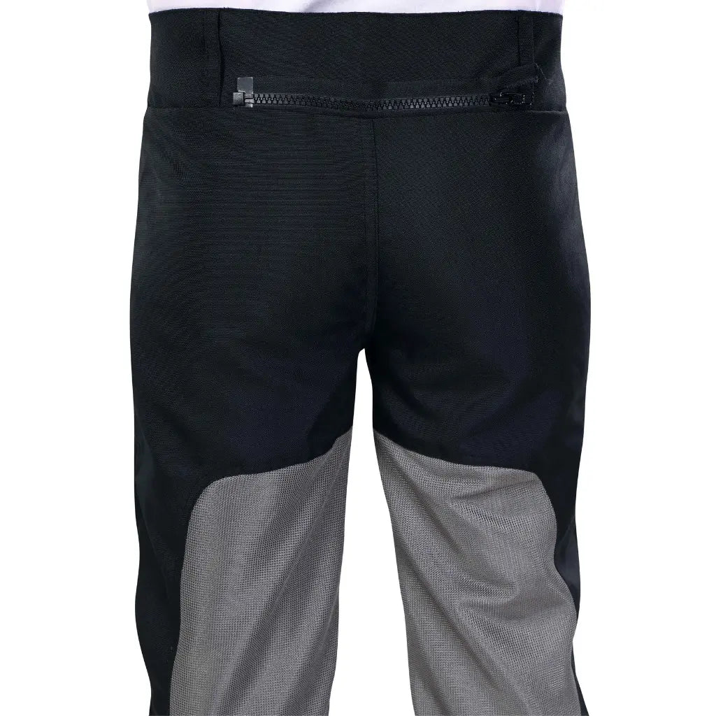 Raida Tourer Motorcycle Riding Pants in Black Grey Color – Ce Level 2 Armored, Lightweight Touring Pants, Best Riding pants under 5000, Best Bike pants in india for riders, made for indian roads and indian motorcycle bikes, Best pants for long touring, bike rides, road trips