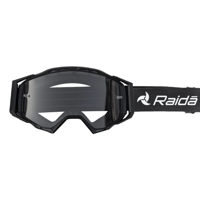 Raida Trailcraft Eyewear Anti-Fog Goggle with clear visor – Ce Certified Uv400 Goggles With Otg Fit For Off-Road Riders, Best Goggles for Bike Riders, Best Anti Fog Goggles in India, Goggles for Long touring, road trips, long tours, Riding Goggles for indian bikes