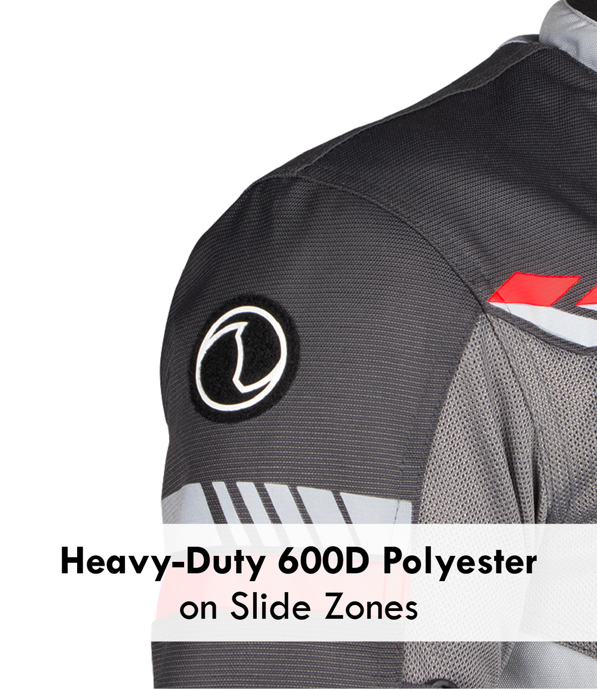 Rynox Air GT 4 Mesh Jacket in Grey Red Color - CE Level 2 Certified Class A Sporty Riding Jacket for Commutes and Adventures, Best Riding Jacket under 8k, Best Mesh Jacket in india safe for indian roads and best for road trips, Rynox Riding Jacket for men for Indian Bikes and all motorcyles in India
