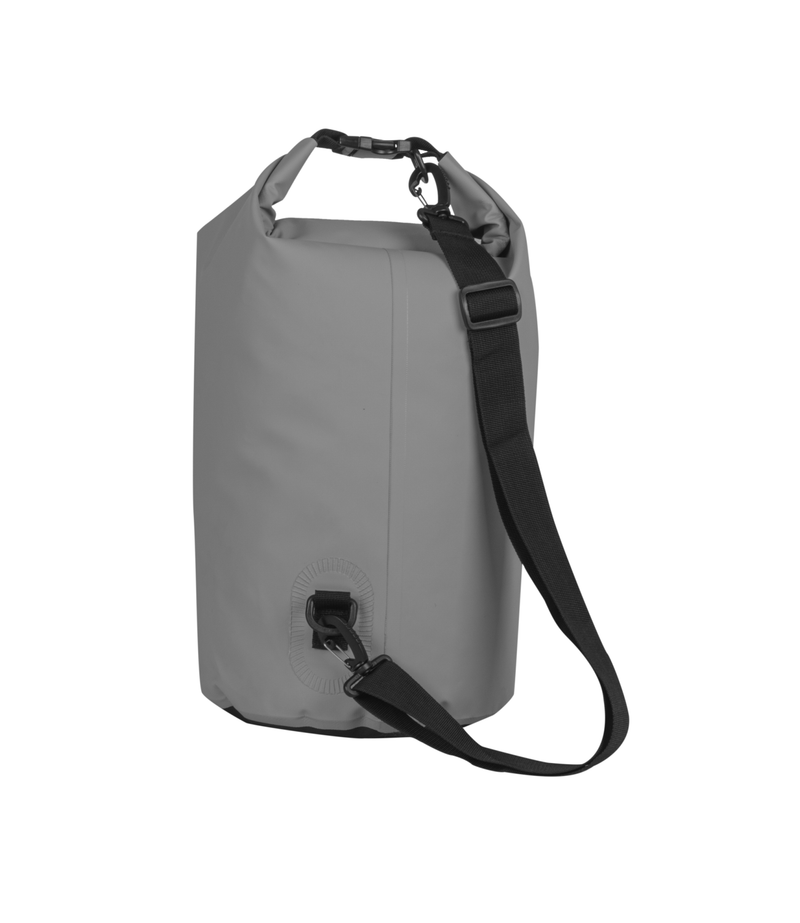 Rynox Expedition Dry 2 Utility Bag Light Grey - 15L Stormproof Motorcycle Luggage System, Best Dry Bag for Bike Riders in India for long touring, road trips. Affordable Trip Bag for Bike Motorcycle Adventure tours
