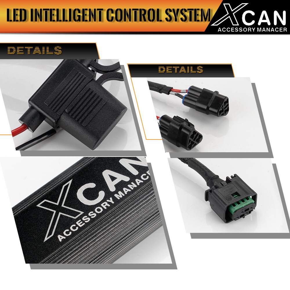 Motorfans BMW X-CAN LED Light Control System for BMW GS/GSA Models