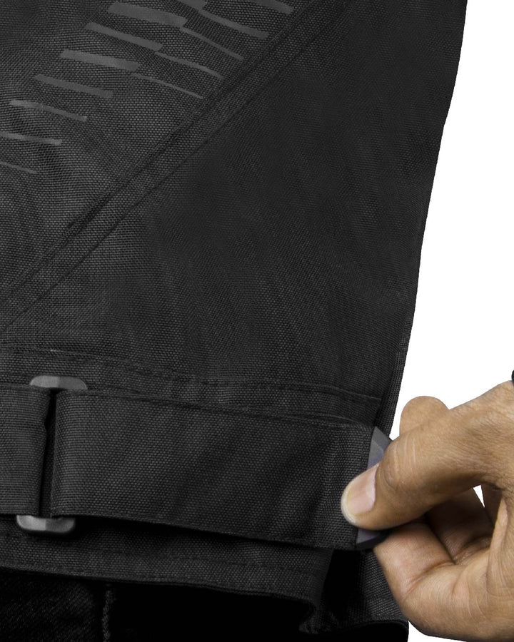 RYNOX Tornado Pro 4 Riding Jacket - CE Level 2 Certified Class A Black Touring Jacket for Bikes in India, Best Riding Jacket for indian motorcycle for road trips.