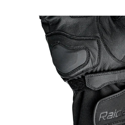 Raida Alps Waterproof Winter Motorcycle Gloves in Balck Color – Thermal, Touchscreen, All-Weather Riding Gloves for Bikers, Best Bike Gloves in India, Best Riding Gloves for Bikers, Black Gloves for Indian Bikes