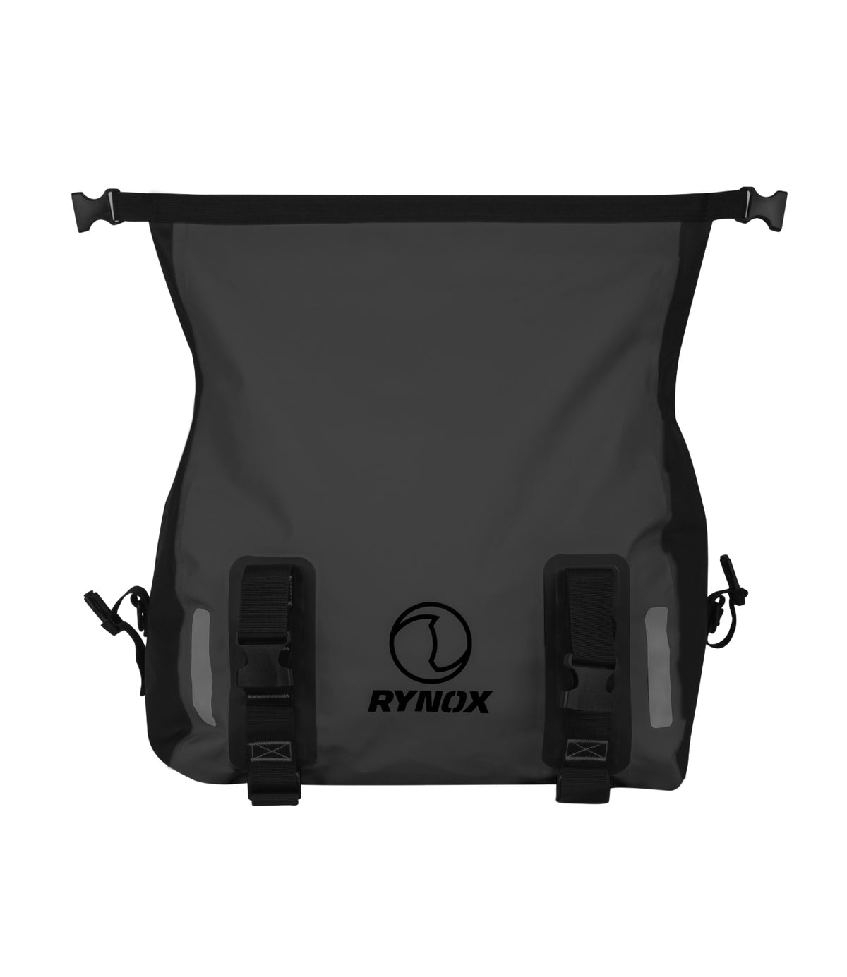 Rynox Expedition Stormproof Motorcycle Saddle Bag Dark Grey Color - 64L Cargo Luggage Capacity, Best Saddle Bag in india for Bike Riders for Long touring, Adveture tours, road trips