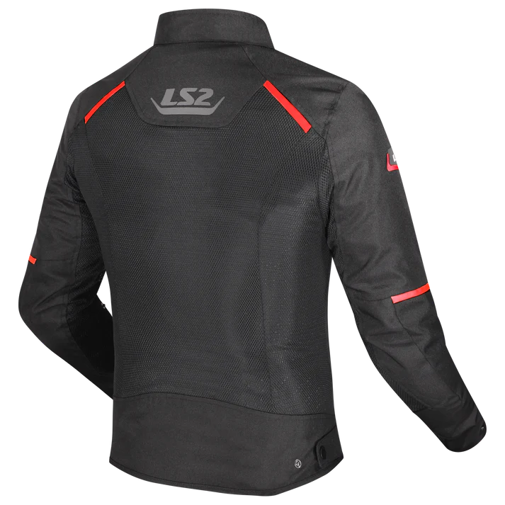 LS2 Riding Jacket Breeze Red