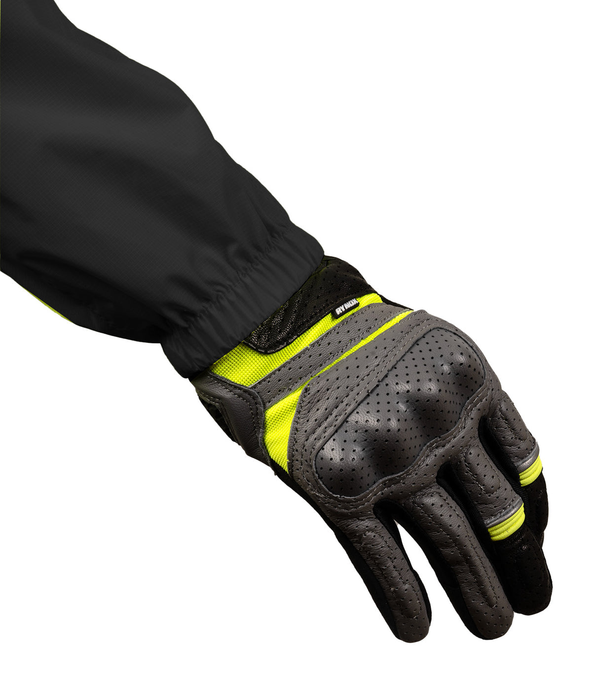 RYNOX H2Go Pro 3 Rain Jacket in Black Color - Premium Waterproof Riding Gear in India for Motorcycle Bike Riders specially designed for long touring or road trips on Indian Bikes to protect against heavy monsoon rains