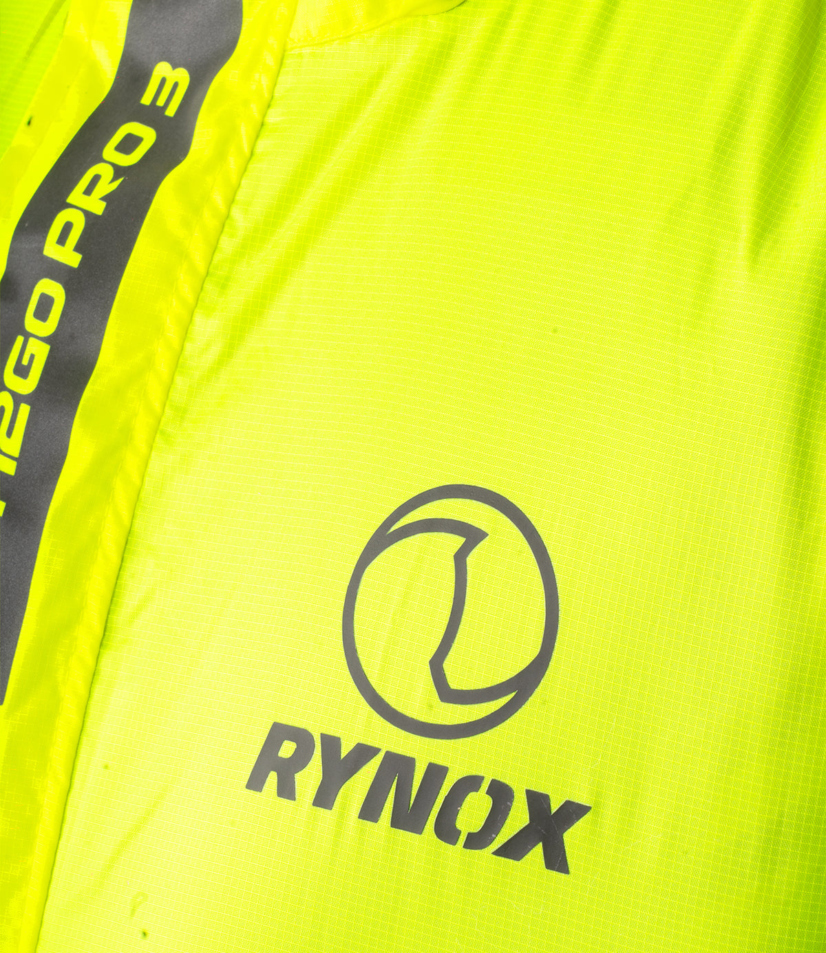 RYNOX H2Go Pro 3 Rain Jacket in Hi Viz Green Yellow Nuon Color - Premium Waterproof Riding Gear in India for Motorcycle Bike Riders specially designed for long touring or road trips on Indian Bikes to protect against heavy monsoon rains
