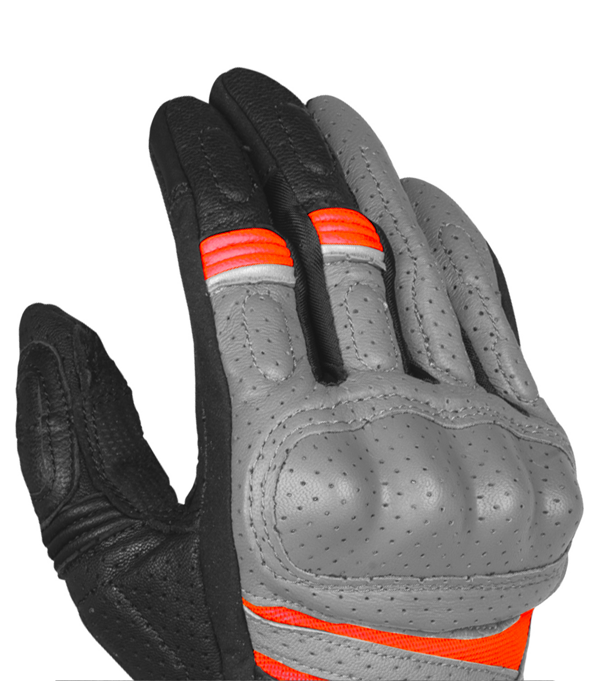 Rynox Air GT SP Touring Gloves Black Grey Orange - All-Rounder CE Certified Motorcycle Riding Gloves, Best Riding Gloves in India, Rynox Riding Gloves under 3000, Best quality bike gloves for safe riding for indian motorcycles