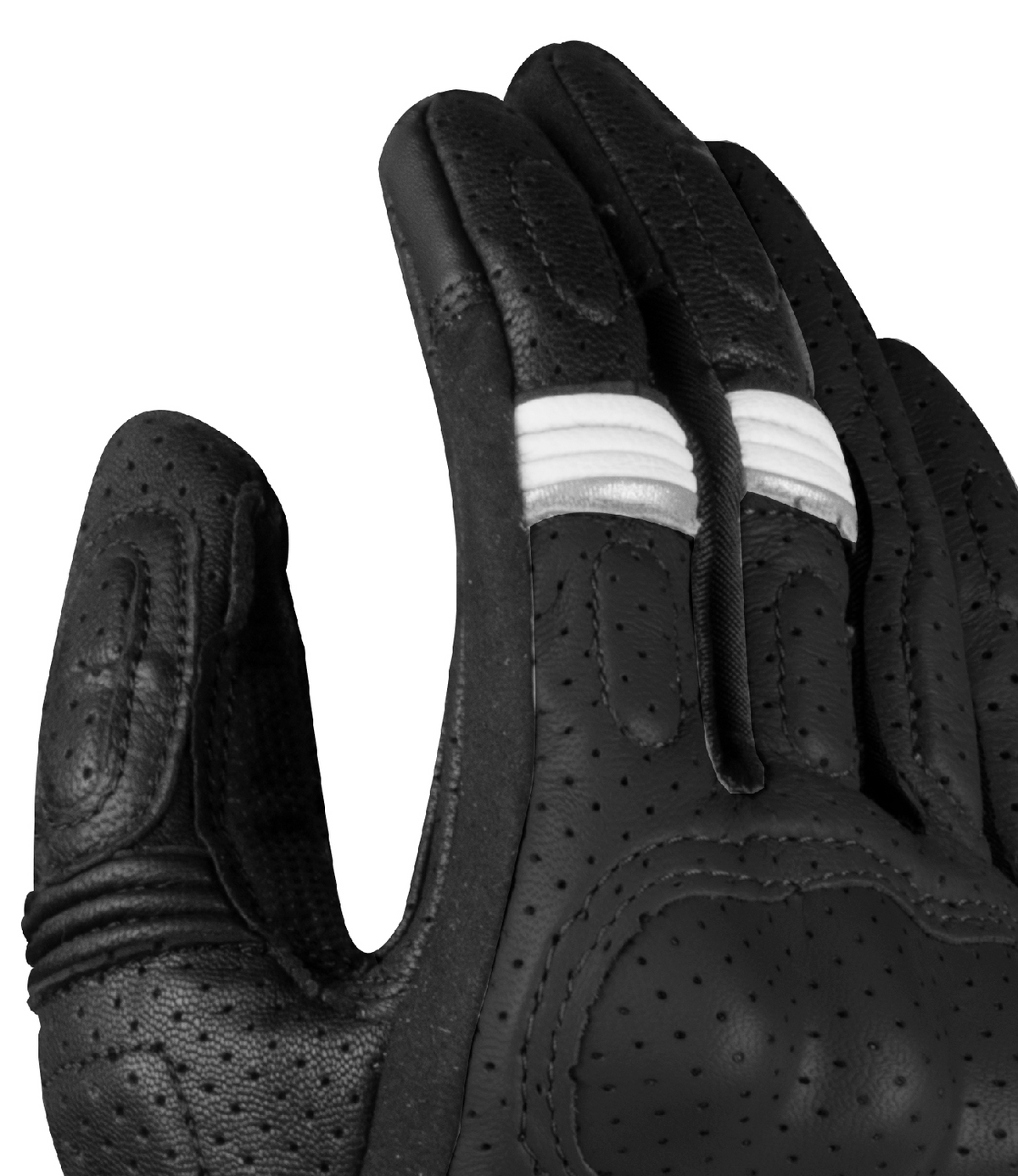 Rynox Air GT SP Touring Gloves Black White - All-Rounder CE Certified Motorcycle Riding Gloves, Best Riding Gloves in India, Rynox Riding Gloves under 3000, Best quality bike gloves for safe riding for indian motorcycles