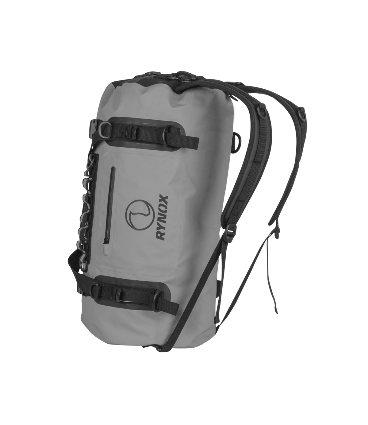 Rynox Expedition Trail 2 Tail Bag- Stormproof 42L Modular Motorcycle Luggage in Grey Color, Best Tail Bag for Bike Riders, Long Touring, Road Trips, Best Duffle Bag for Indian Motorcycle Bikes, Best Luggage Bag for Riders