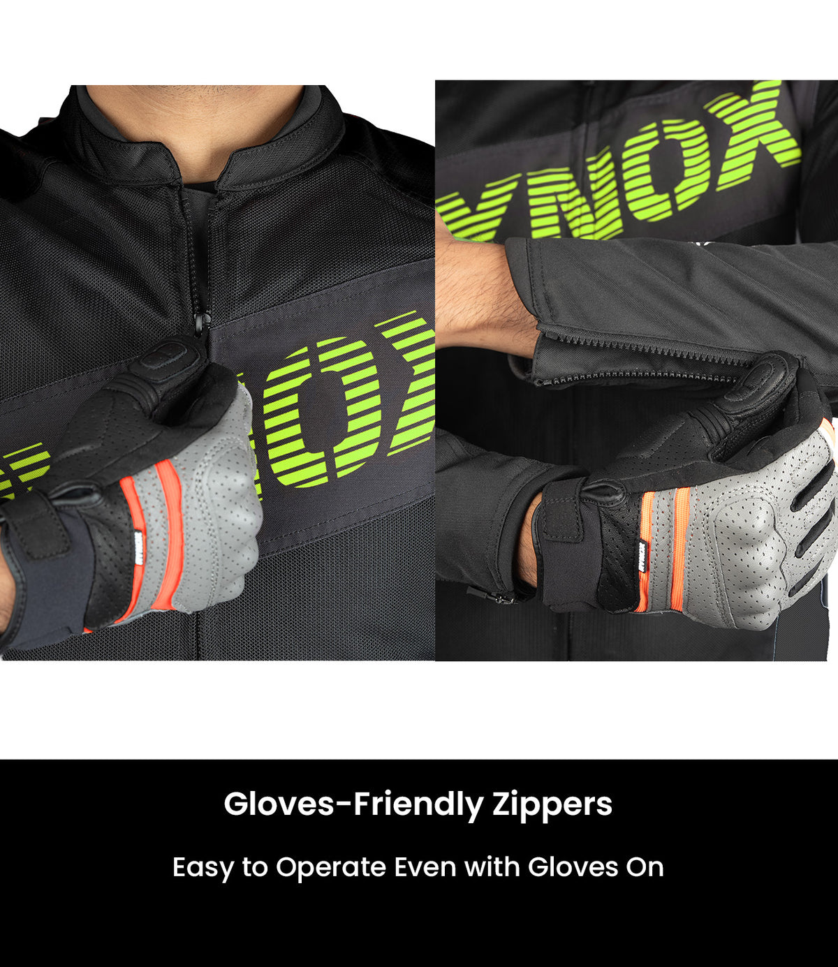 Rynox DELTA GT Sports Riding Jacket in Black Green Color | CE Level 2 Protection, Moto Sport Touring & Summer Mesh Ventilation, Best Riding Gear in India, Best Riding Jackets for Bike riders made for Indian Roads. Motorcycle Jackets for Long touring and road trips