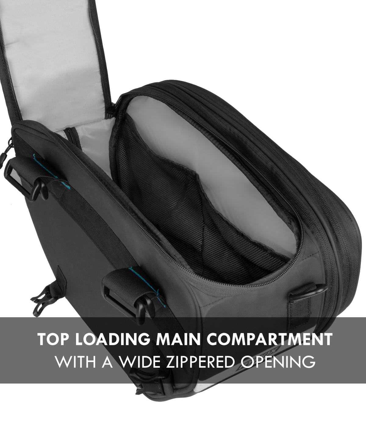 Rynox Pod Saddle Bag 52L | Expandable Stormproof Motorcycle Touring Luggage Bag, Best saddle bag in india, Best Bike luggage bag under 5000 for indian bikes especially made for long touring and road trips for bike riders