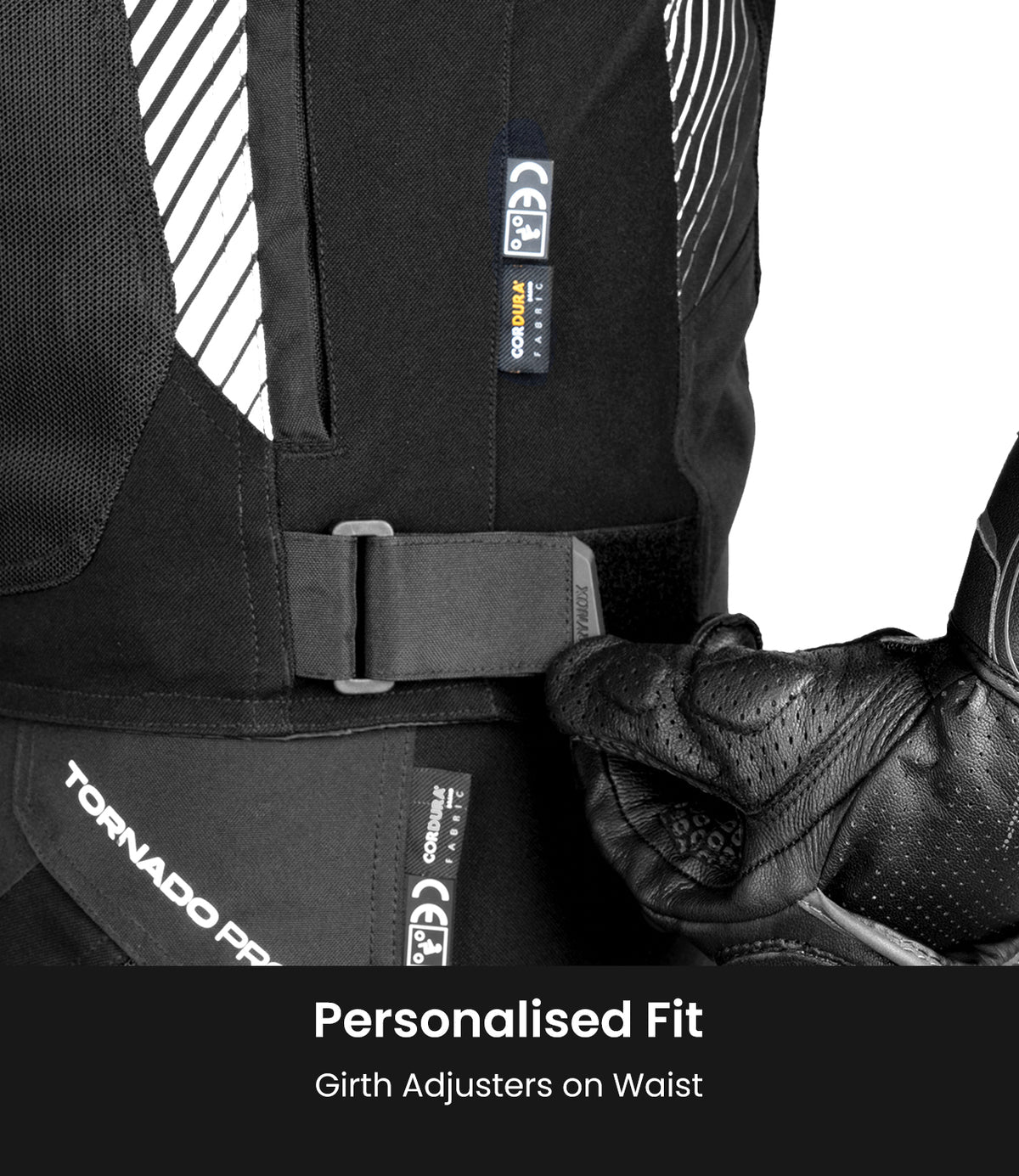 Rynox Apex Evo Riding Jacket in Black White | CE Certified Class AA Rated Supersport Jacket with RHEON Level 2 Armor, Best Riding Jacket in India, Best Riding Jacket in India under 15000, Bike Jacket for sport riding, road trips and long touring, Sports jacket for indian sports bikes designed for indian roads
