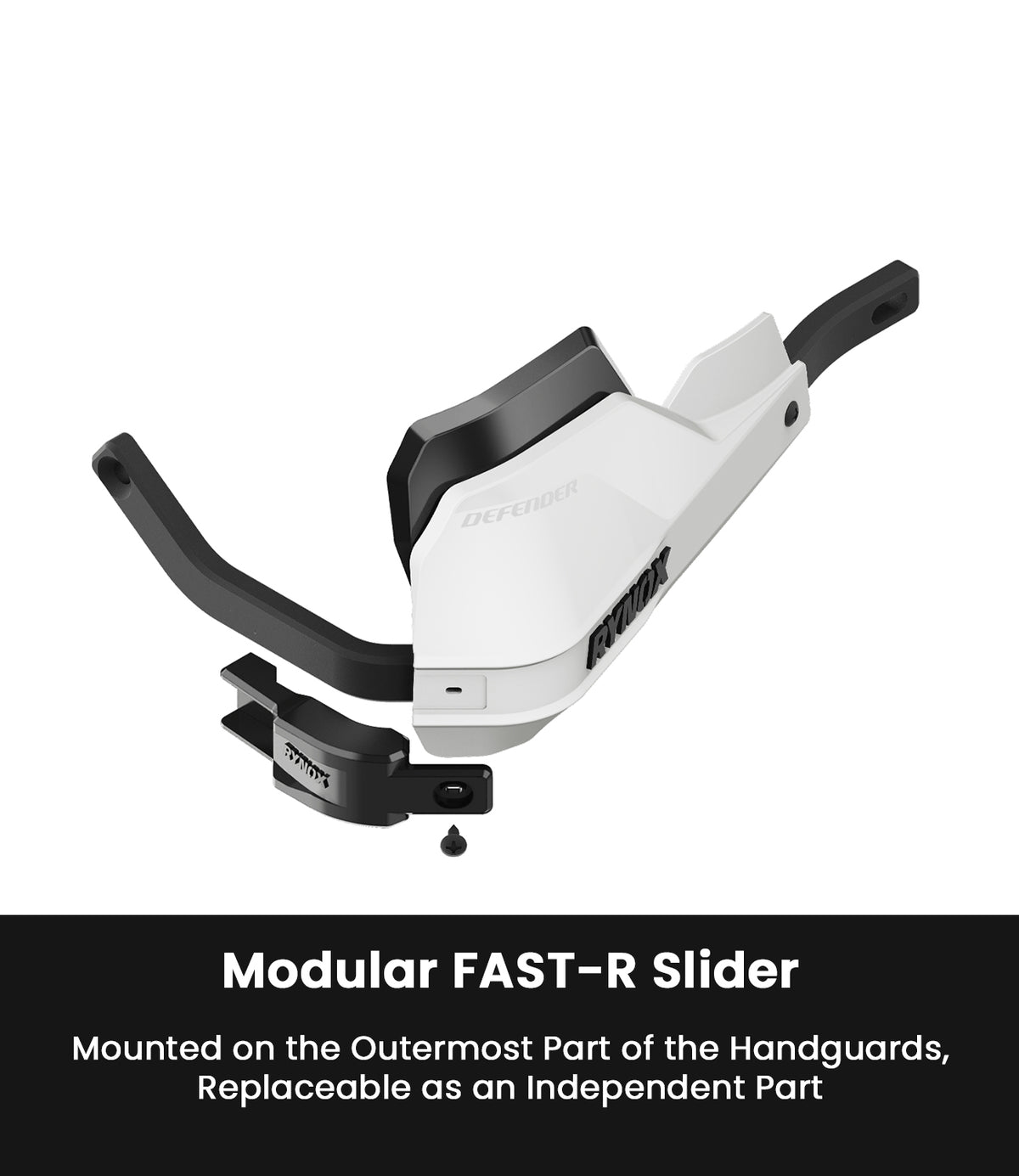 Rynox Defender Pro Handguard - Full Wrap Motorcycle Knuckle guard with Modular Sliders, Best hand guard for bikes in India, Best knuckle guards for Indian Bikes, Best Bike Accessories in India for hand protection made for urban riding, long touring and road trips