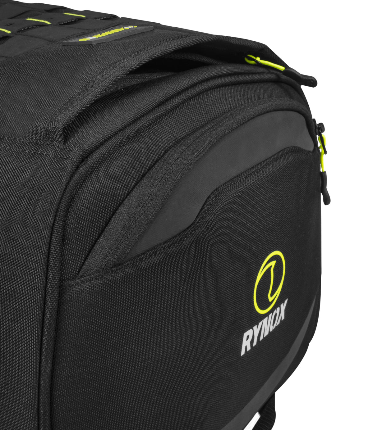Rynox Navigator Tail Bag 50L - Modular Adventure Motorcycle Luggage, Best Tail Bag for Green Black color, Best Bikes in India for road trips, moto touring, long rides