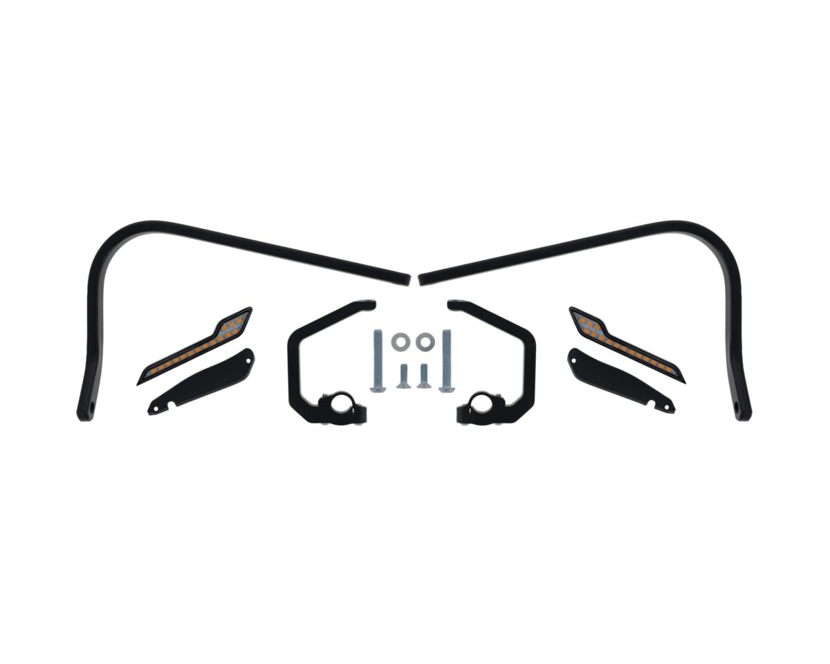Barkbusters Hardware Kit for BMW R 1300 GS/GSA – Two Point Mount with LED Sequential Indicators