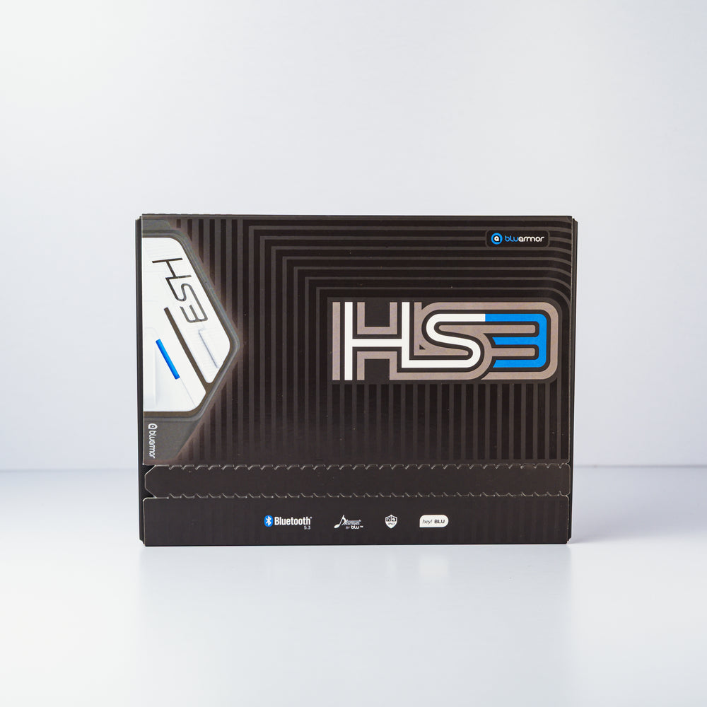 BluArmor HS3 retail box with HS3 branding and product illustration