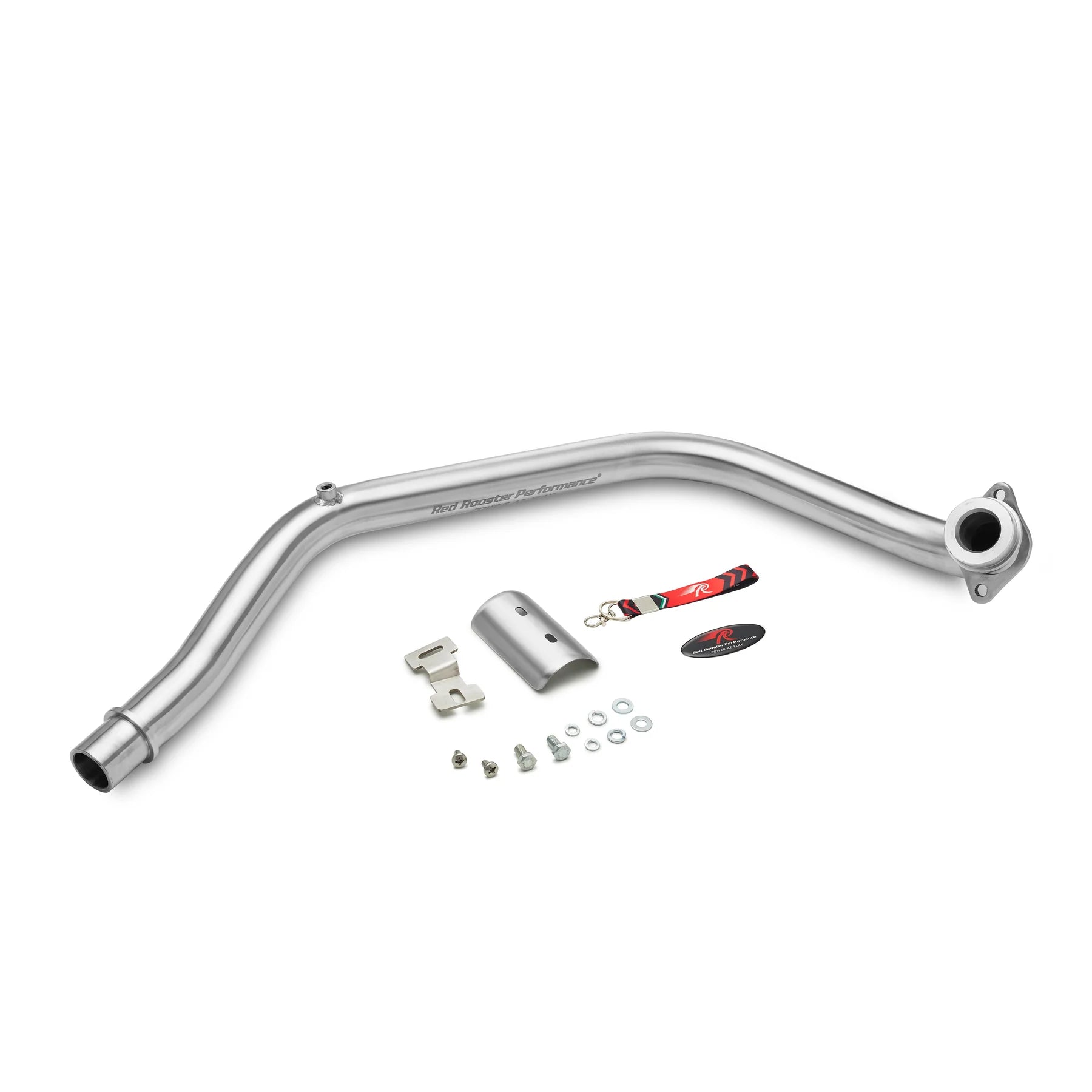 Red Rooster Performance Exhaust Blaze Header Pipes Polish - for Triumph Speed 400/ 400T & Scrambler 400X