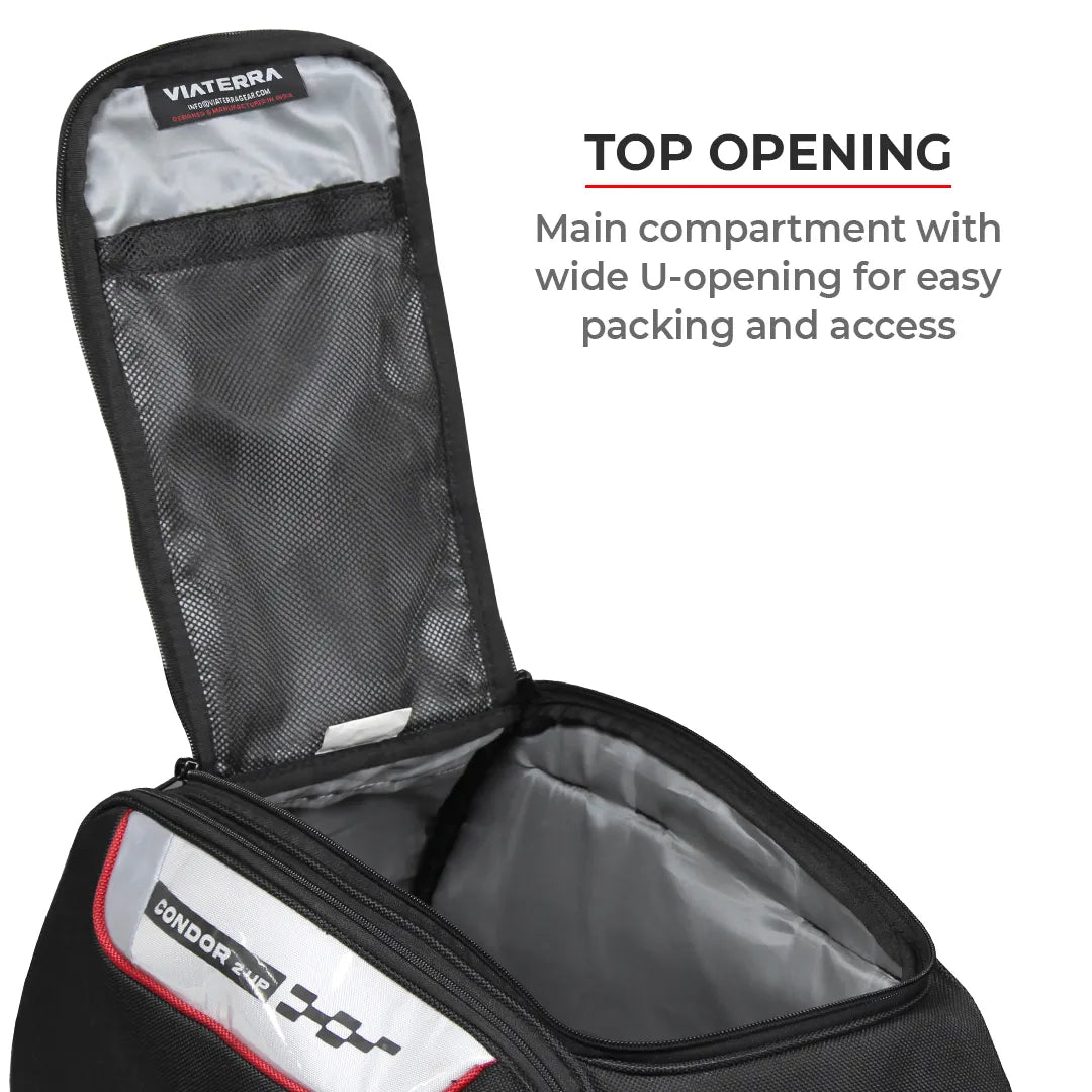 Viaterra Saddle Bag Condor 2Up 100% Waterproof
