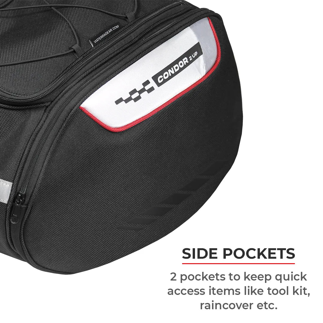 Viaterra Saddle Bag Condor 2Up 100% Waterproof