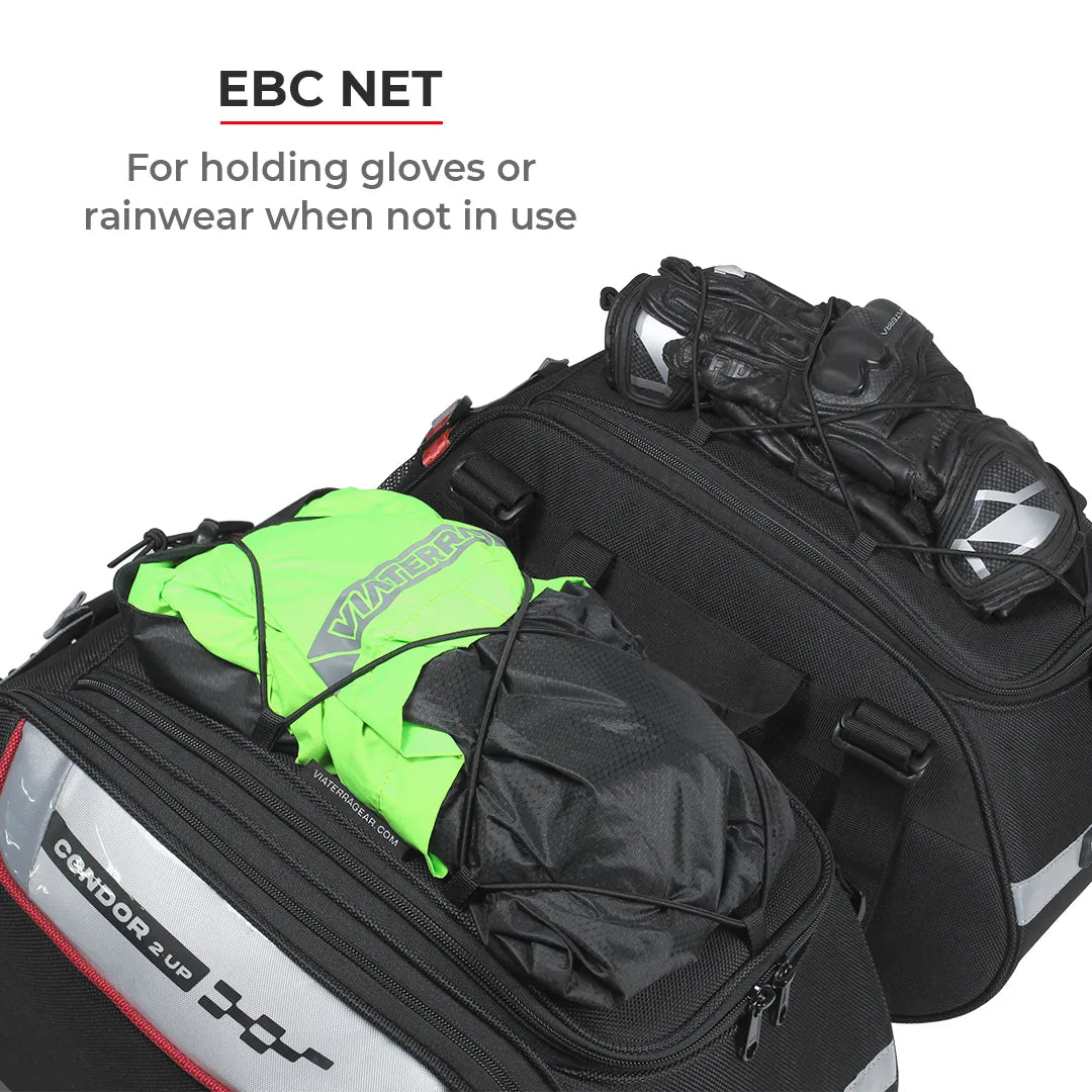 Viaterra Saddle Bag Condor 2Up 100% Waterproof