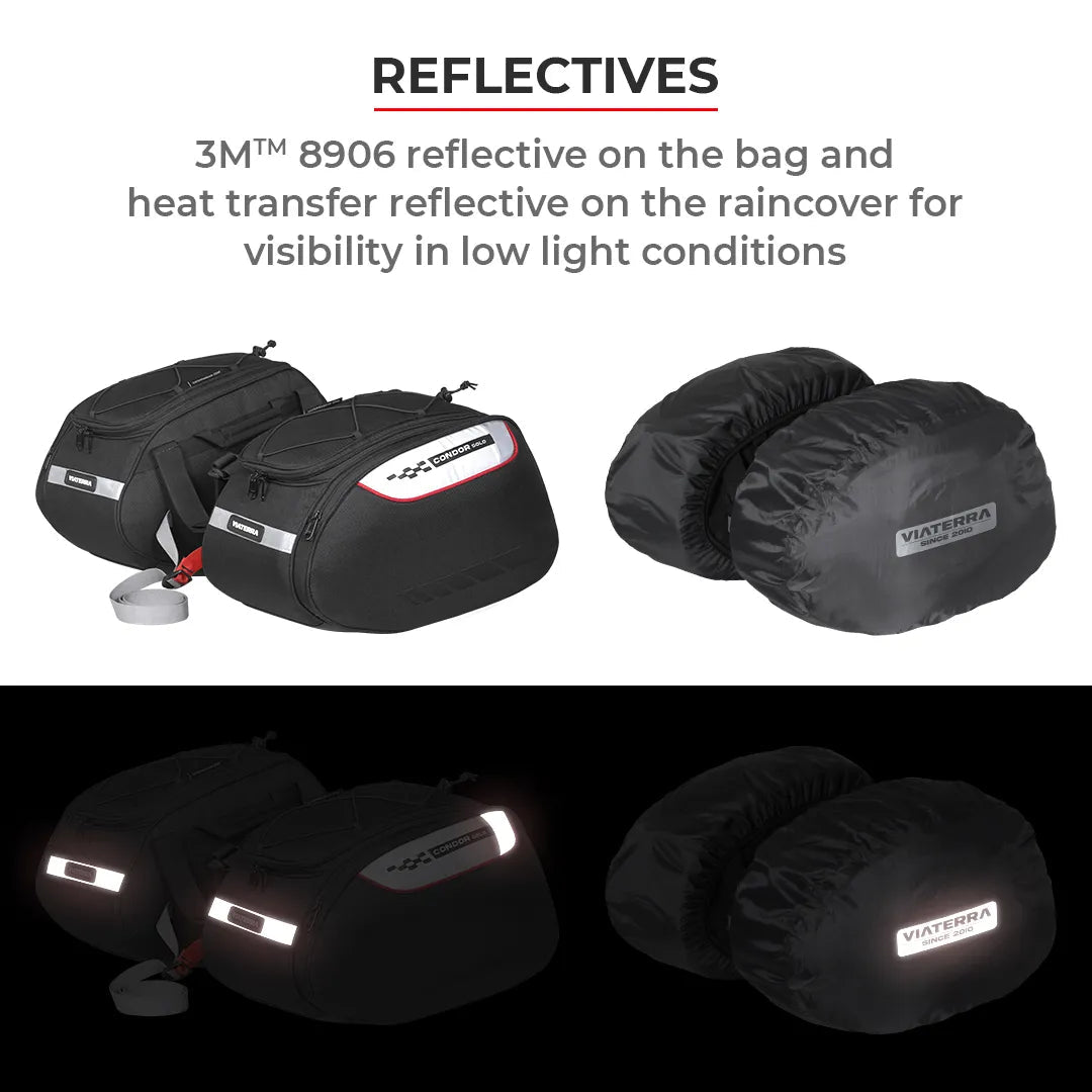 Viaterra Saddle Bag Condor Solo 100% Waterproof