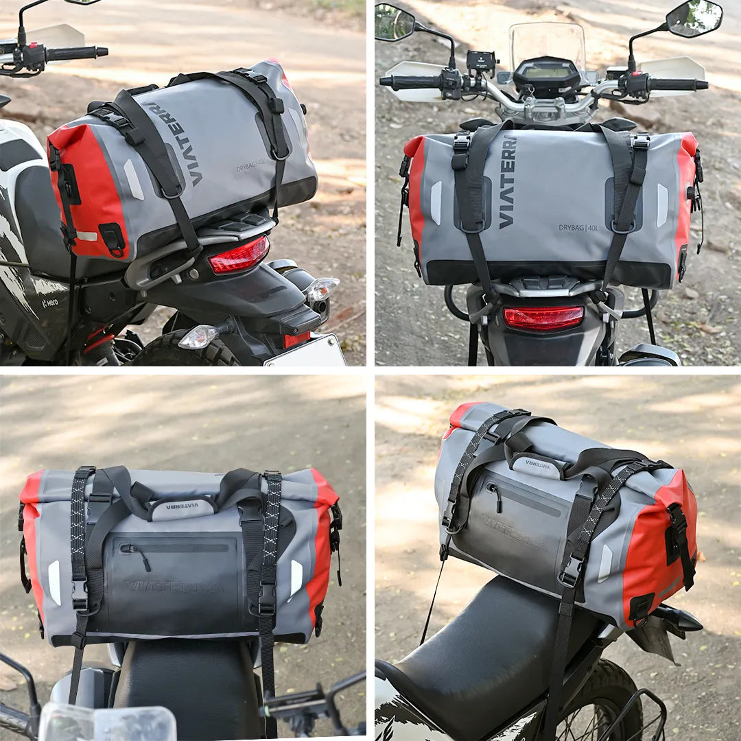 Viaterra Tail Bag Dry Bag 100% Waterproof 40L