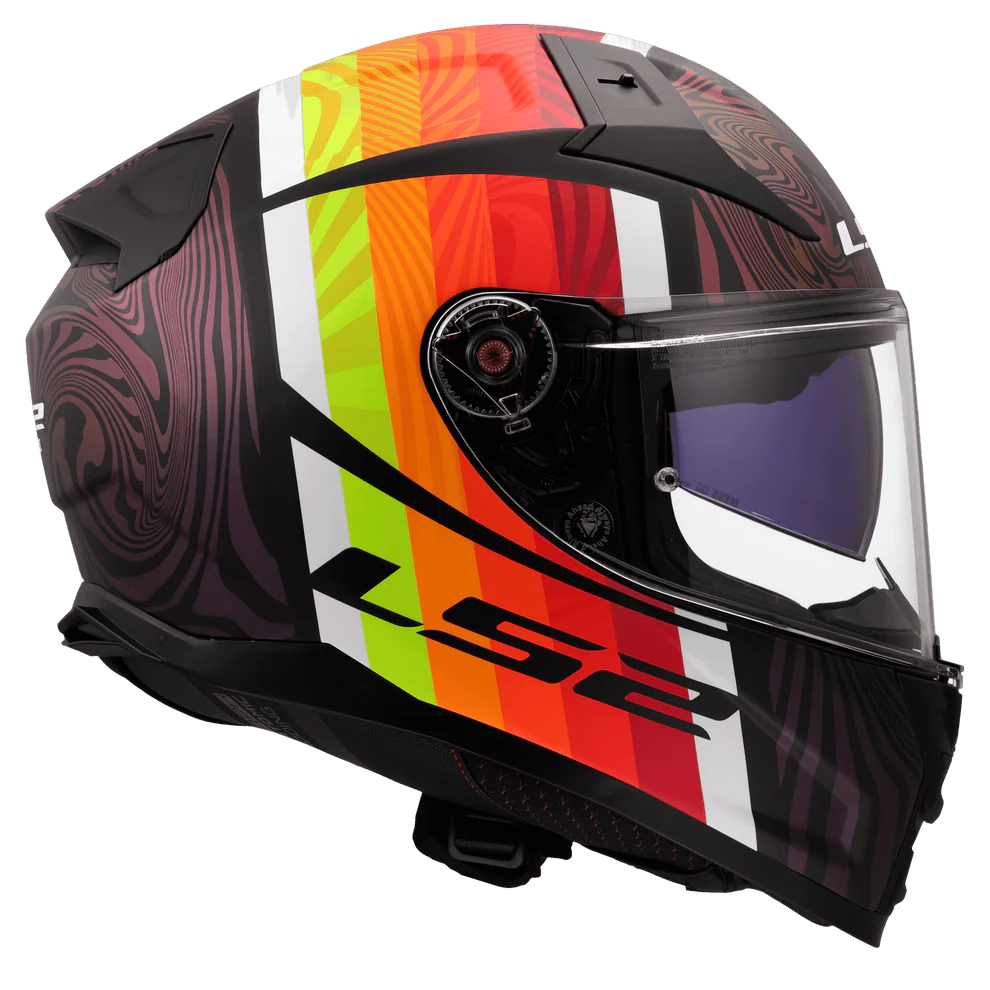 LS2 FF811 Vector II Freedom Matt Black Chameleon
