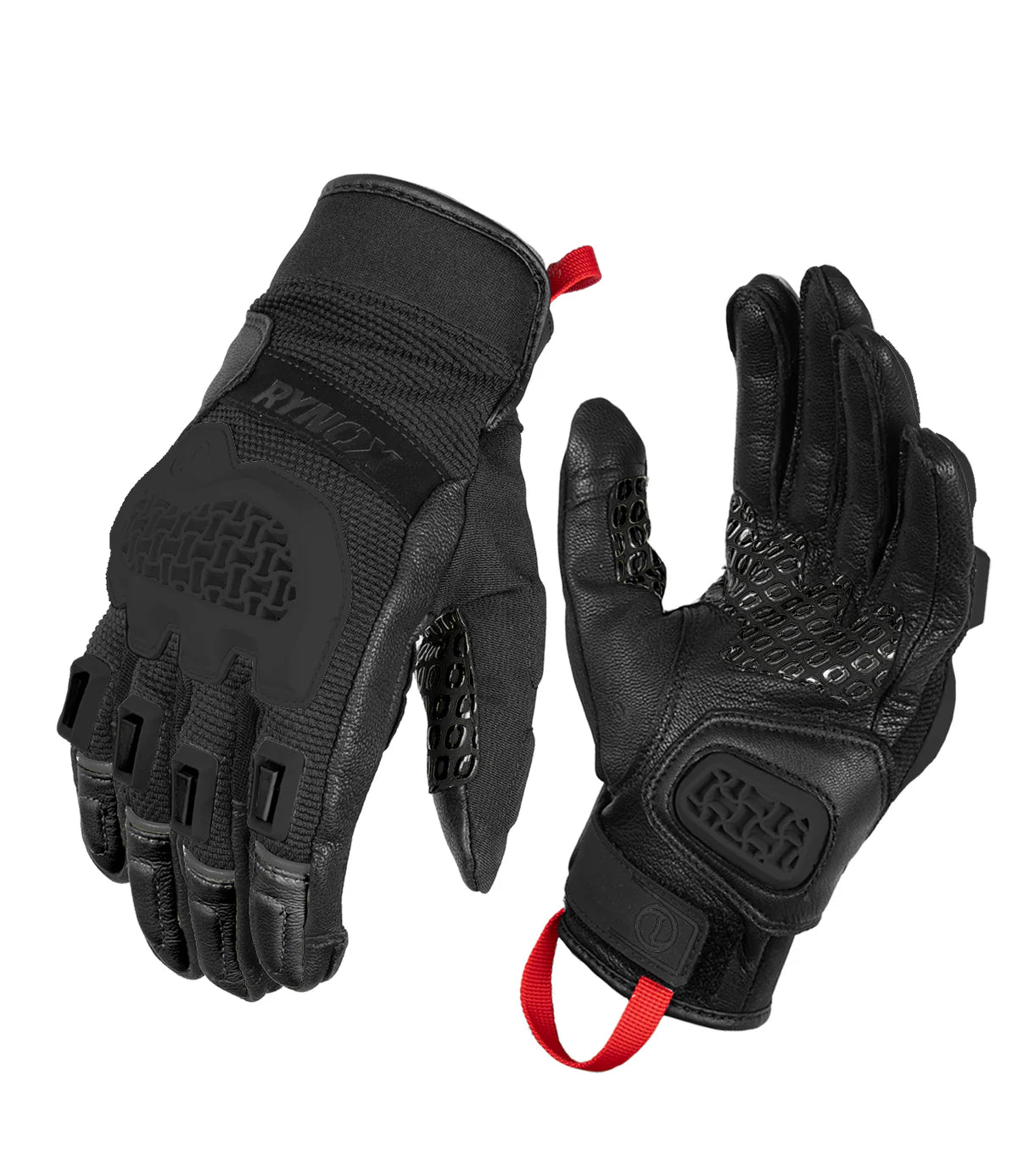 Rynox Gravel Dualsport Riding Gloves - Motocross, Off-Road riding gloves
