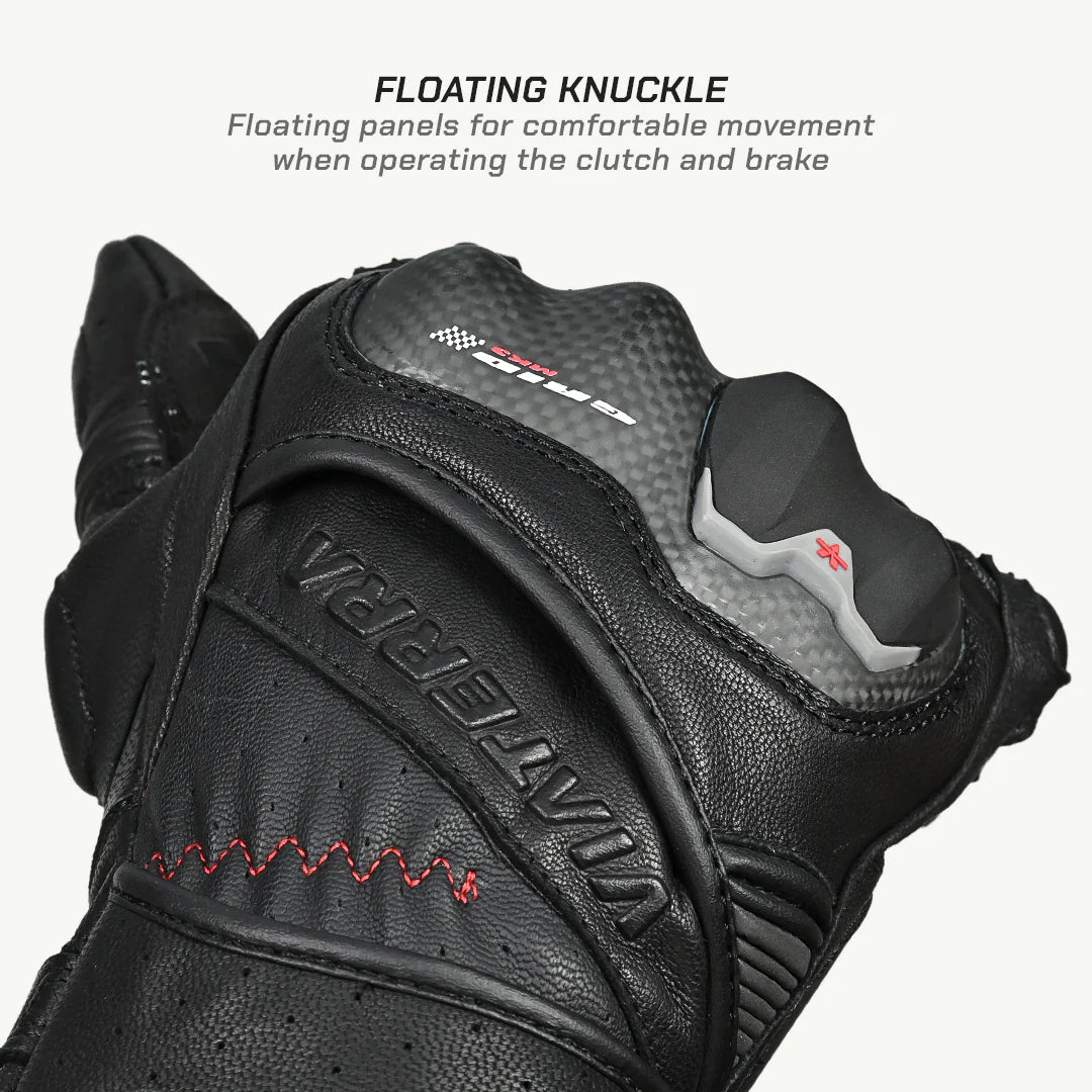Viaterra Full Gauntlet Riding Gloves MK3 Grid