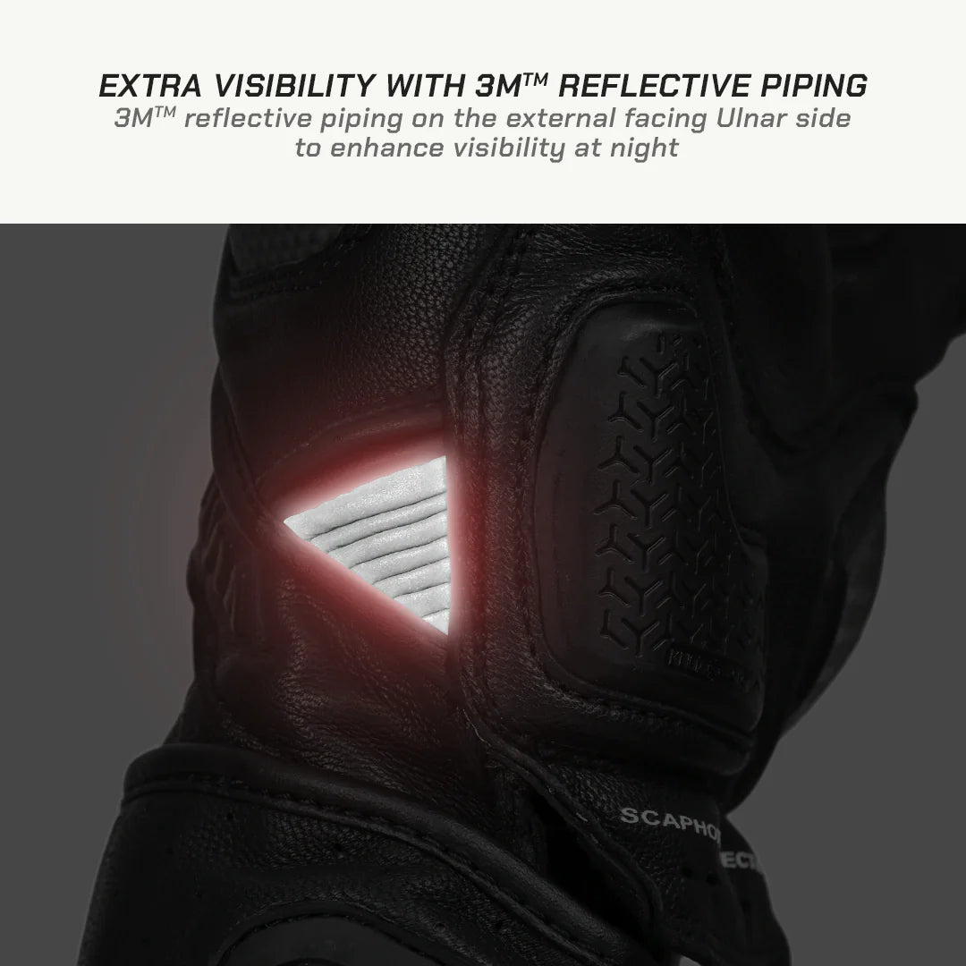 Viaterra Full Gauntlet Riding Gloves MK3 Grid