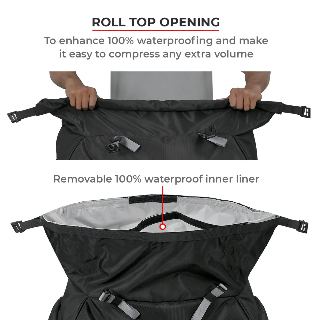 Viaterra Tail Bag RTW Series Hammerhead 75L