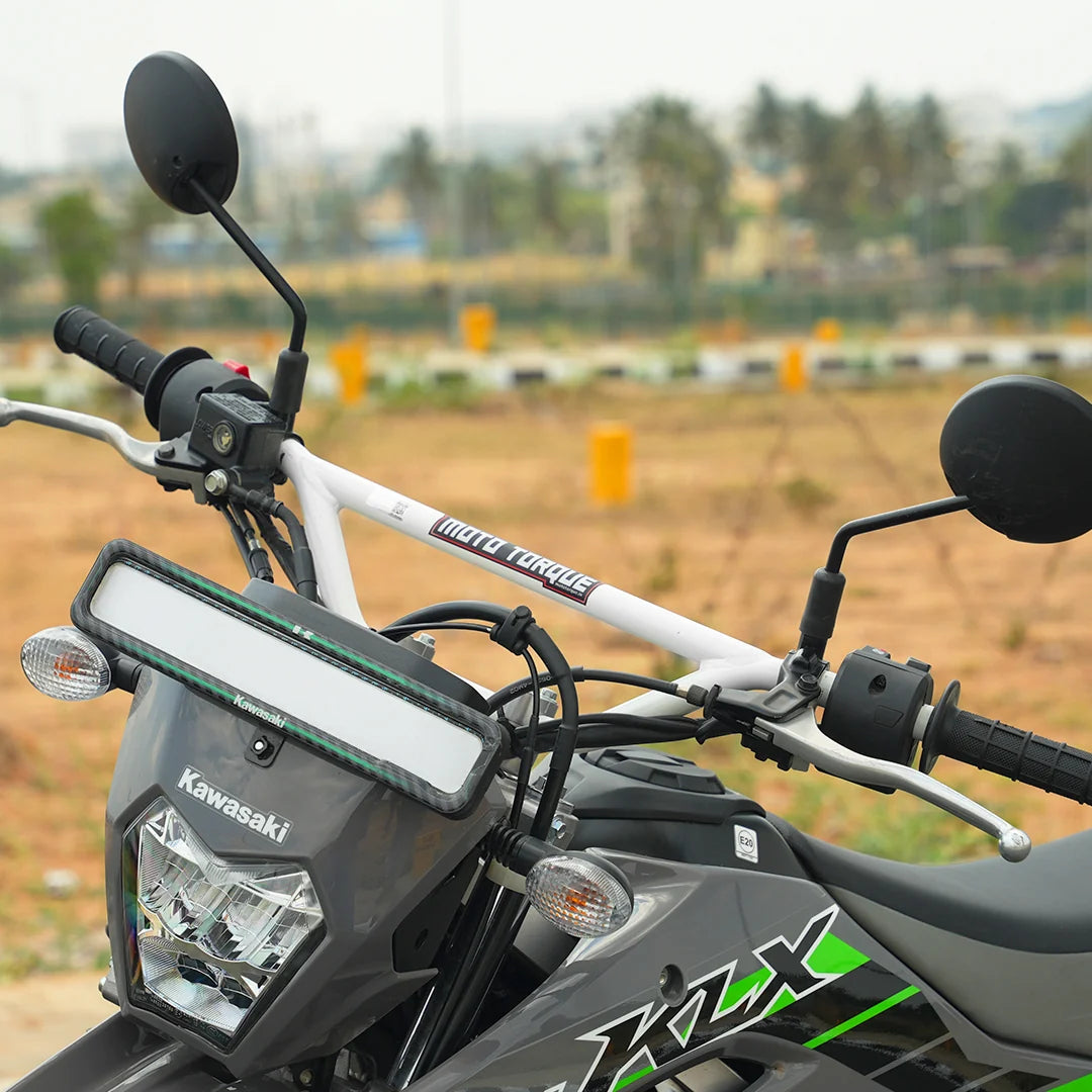 Moto Torque Advento Handlebar For Kawasaki KLX CBU - White