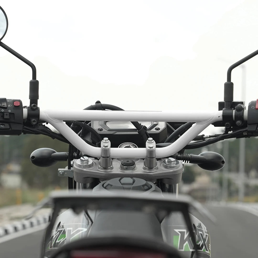 Moto Torque Advento Handlebar For Kawasaki KLX CBU - White
