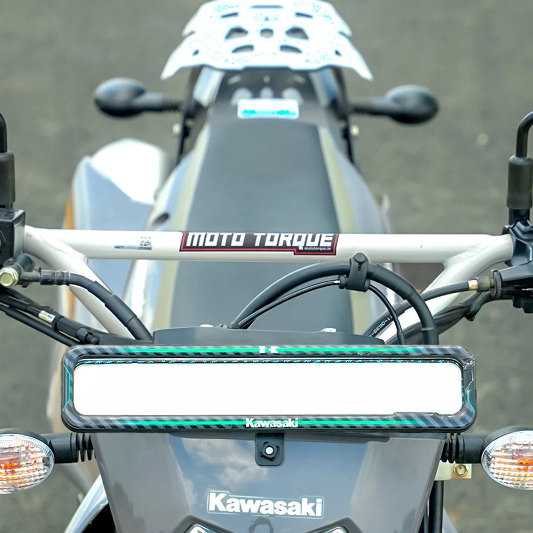 Moto Torque Advento Handlebar For Kawasaki KLX CBU - White