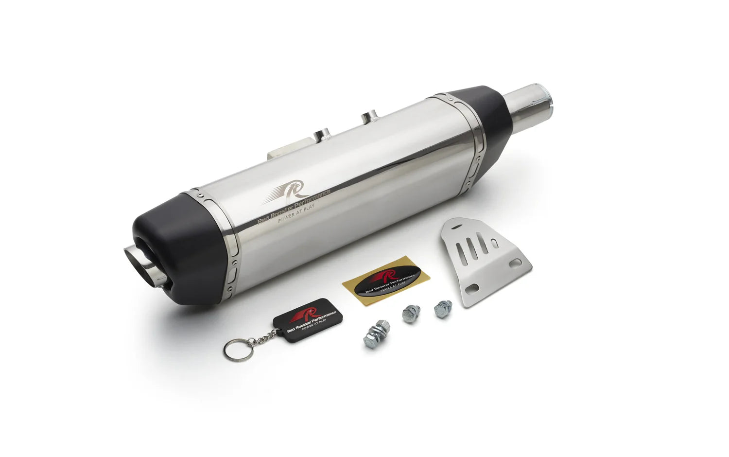 Red Rooster Performance Exhaust Vertex Polish for Himalayan