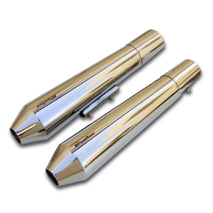 Powerage Slip-On Exhaust – Short Type for Royal Enfield Interceptor 650