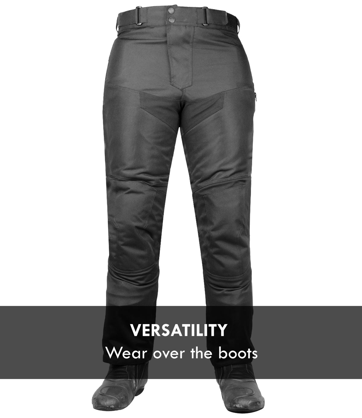 Rynox Air GT Riding Pants – Ventilated Motorcycle Touring Pants with CE Protection