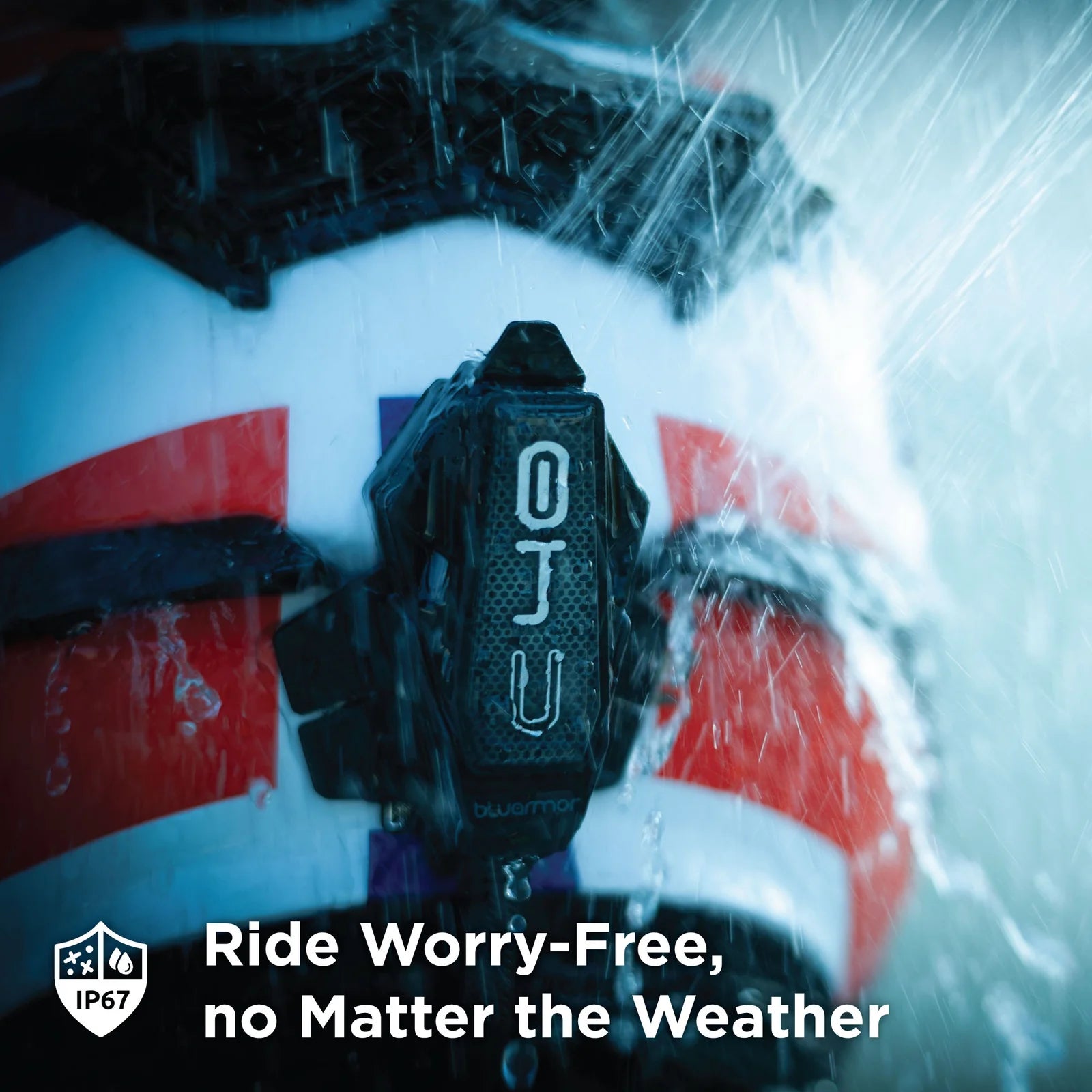 BluArmor C40 Motorcycle Bluetooth Helmet Intercom